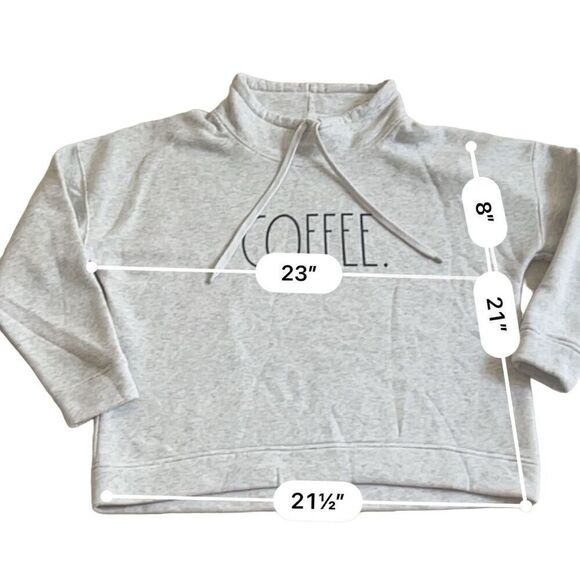 RAE DUNN. "Coffee" Sweatshirt size L - Picture 4 of 12